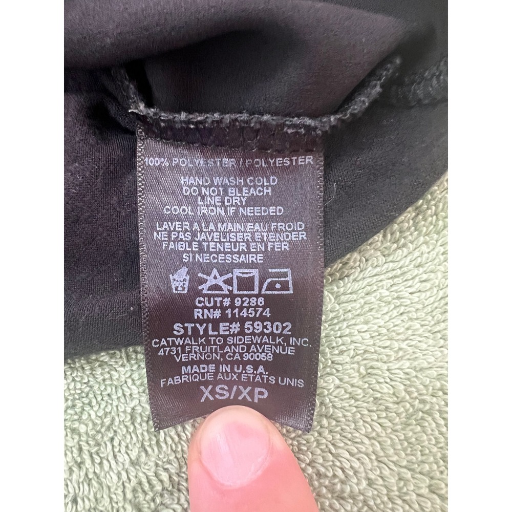 Pleione women's black blouse XS - Picture 4 of 4